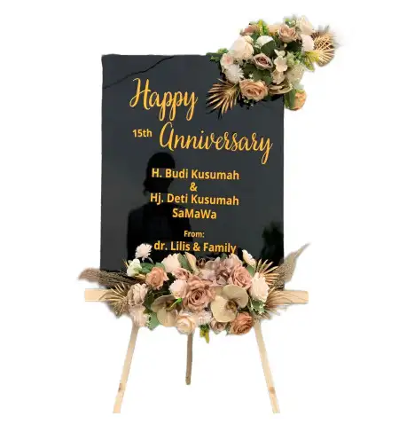 Papan Bunga Akrilik Baitussalam