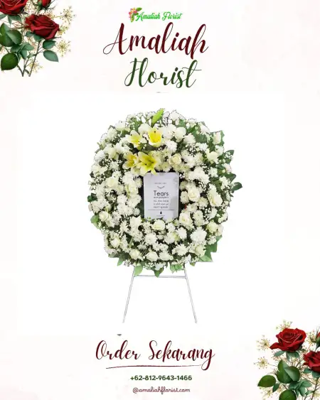 Krans Bunga Duka Baitussalam